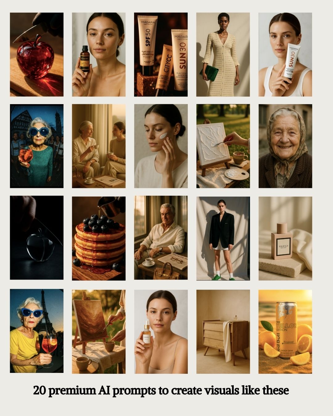 23 VIRAL AI Prompts That Generate INSANELY REALISTIC PHOTOS (PDF FILE)