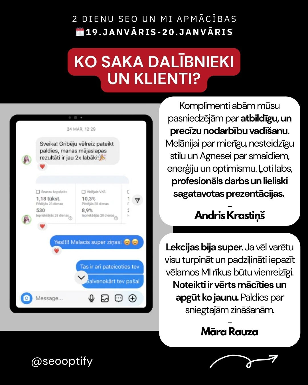MĀKSLĪGĀ INTELEKTA UN SEO PAMATI - 6H APMĀCĪBAS