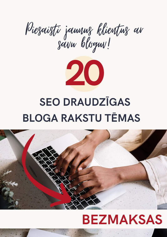 20 SEO BLOGA RAKSTU TĒMAS TAVAI MĀJASLAPAI