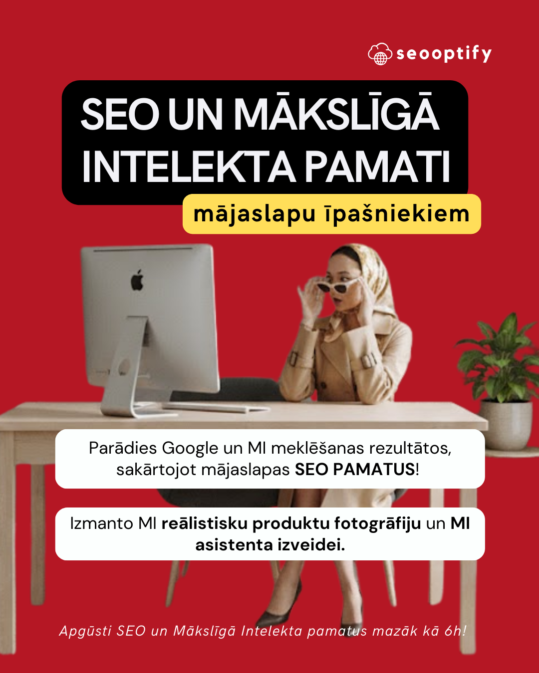 seo un maksliga intelekta apmacibas