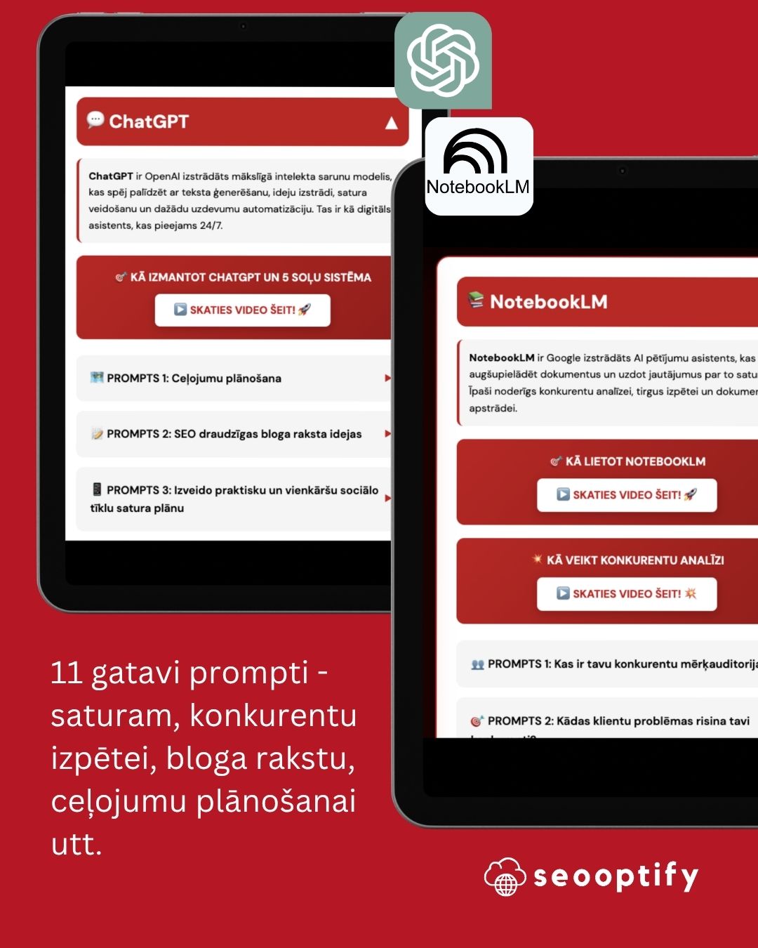 MI RĪKU CEĻVEDIS: Kā izmantot ChatGPT un NotebookLM gudrāk